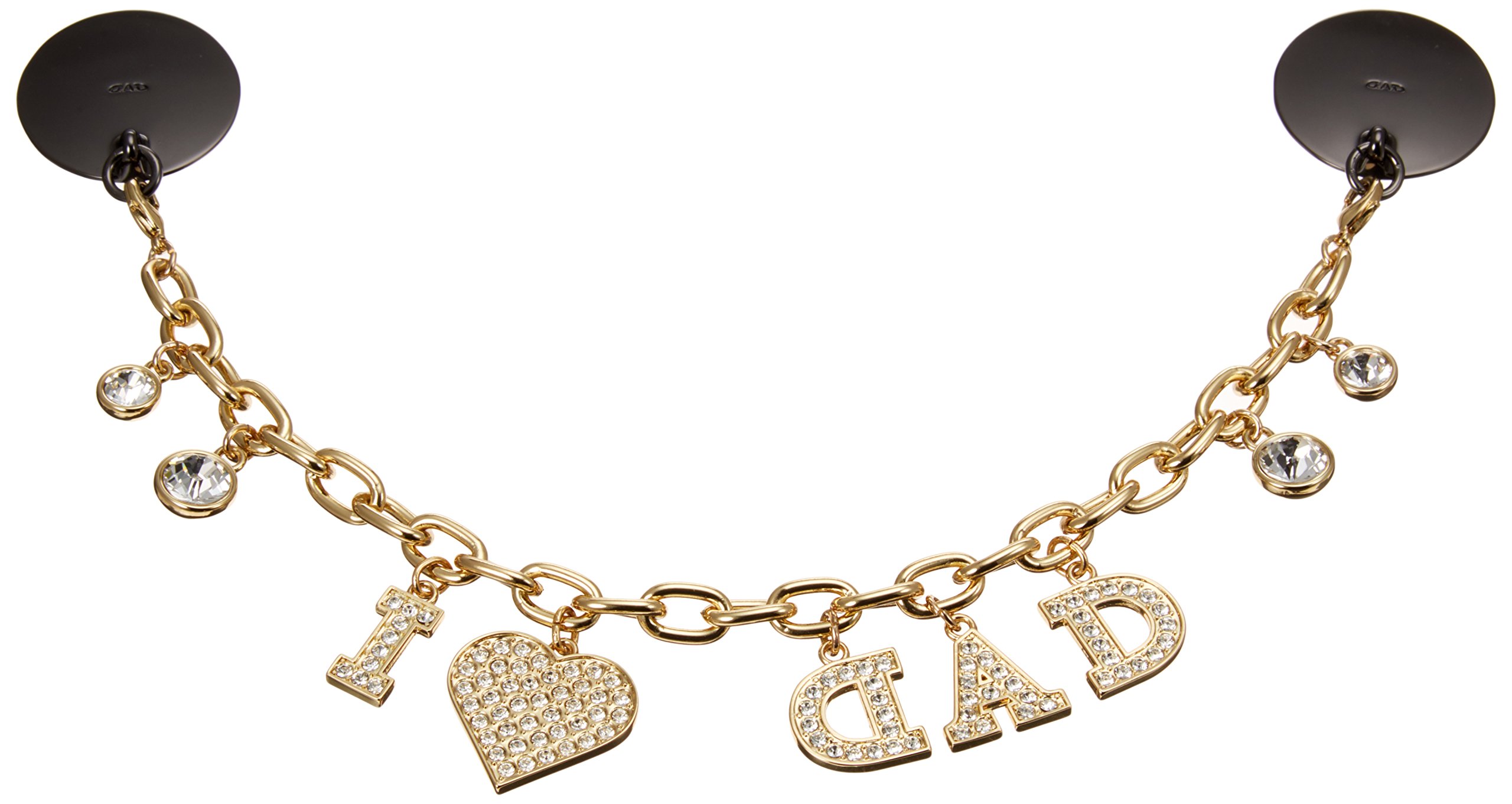 Amazon | ギャルソン DAD 車用ルームミラー ネックレス I LOVE